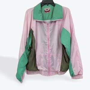 Ragazzi World Wide Concept Track Jacket XL Retro Color‎ Block Windbreaker